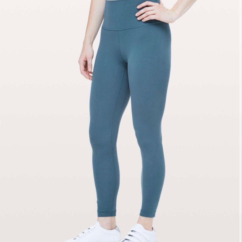 **SOLD*****Lululemon Petrol Blue 6 Aligns 28”